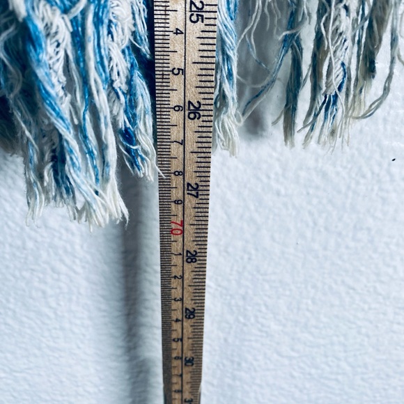 Jolt Denim Vest with Fringe Detail - Picture 8 of 14